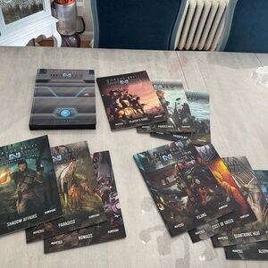 Corvus Belli Infinity RPG Role Playing Game Massive Guide Bundle